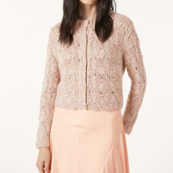 Loro Piana Sweaters - Loro Piana Verbania Linen, Silk, and Cashmere Cardigan Sweater